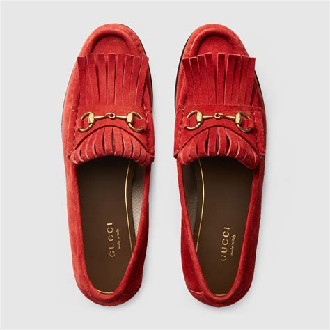 gucci loafer style history|Gucci fringe loafer.